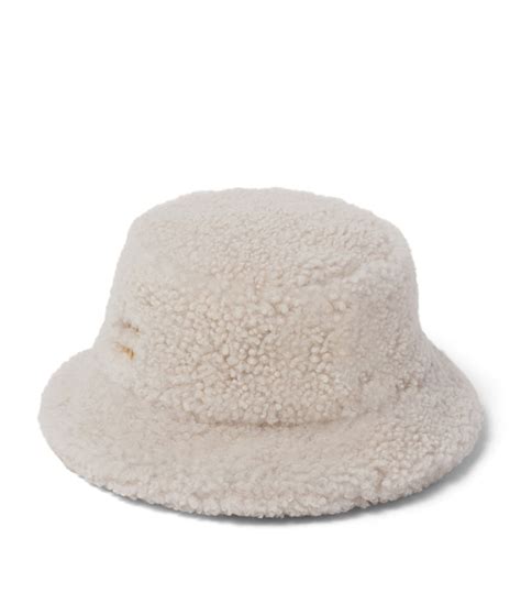 Miu Miu Shearling bucket hat 